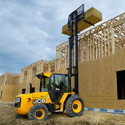 Forklift unloading machinery and industrial equipment in Ruislip